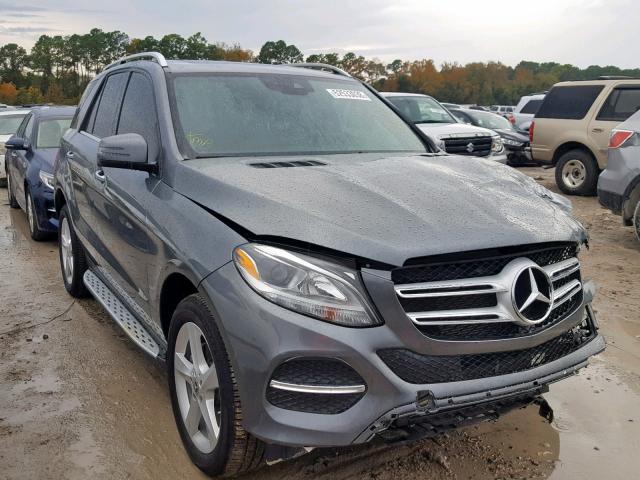 4JGDA5HBXJB145484 - 2018 MERCEDES-BENZ GLE 350 4M GRAY photo 1