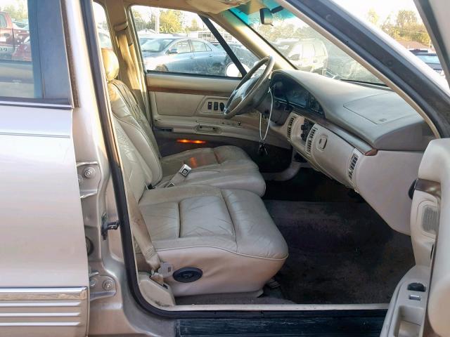 1G3CX52K4T4304126 - 1996 OLDSMOBILE 98 REGENCY GRAY photo 5