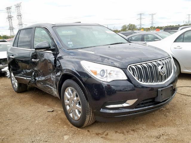 5GAKVDKD0DJ253001 - 2013 BUICK ENCLAVE BLACK photo 1