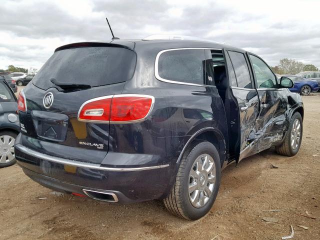 5GAKVDKD0DJ253001 - 2013 BUICK ENCLAVE BLACK photo 4