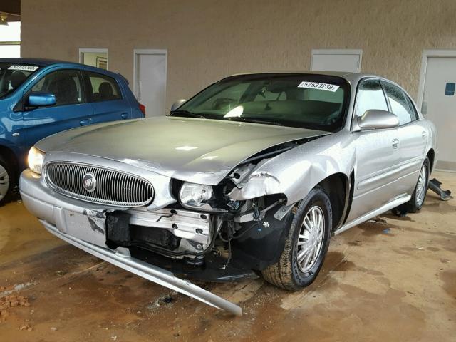 1G4HP54K344151321 - 2004 BUICK LESABRE CU SILVER photo 2