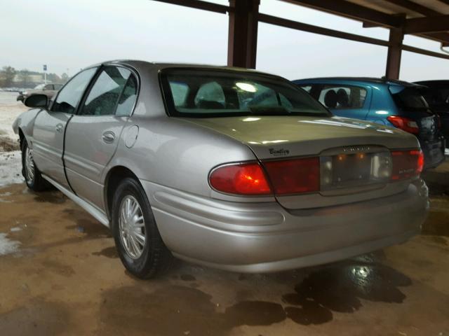 1G4HP54K344151321 - 2004 BUICK LESABRE CU SILVER photo 3