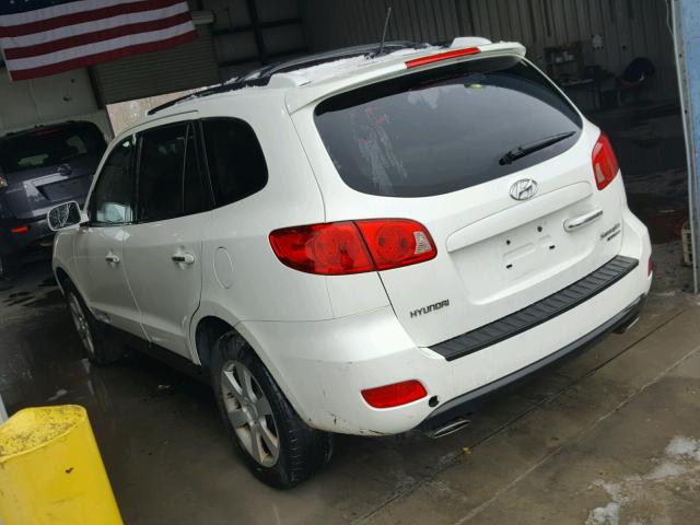 5NMSH73E67H062367 - 2007 HYUNDAI SANTA FE S WHITE photo 3