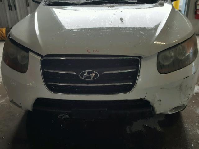 5NMSH73E67H062367 - 2007 HYUNDAI SANTA FE S WHITE photo 7