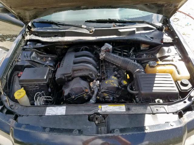 2D4FV47T78H168019 - 2008 DODGE MAGNUM BLACK photo 7