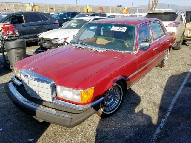 00011603612006911 - 1979 MERCEDES-BENZ 450SEL RED photo 2