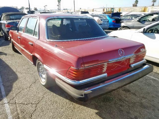 00011603612006911 - 1979 MERCEDES-BENZ 450SEL RED photo 3