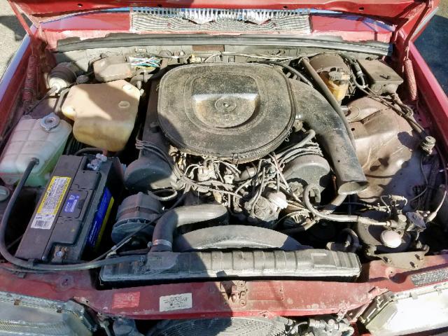 00011603612006911 - 1979 MERCEDES-BENZ 450SEL RED photo 7