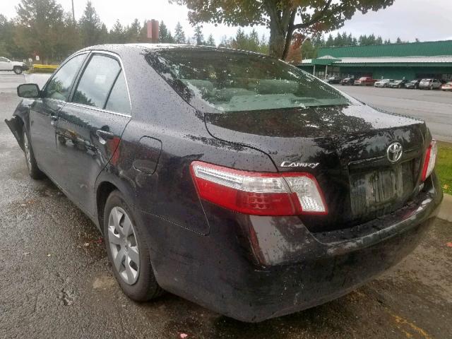 4T1BB46K19U080753 - 2009 TOYOTA CAMRY HYBR BLACK photo 3