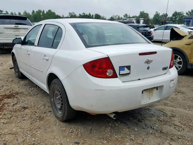 1G1AK52FX57523515 - 2005 CHEVROLET COBALT WHITE photo 3