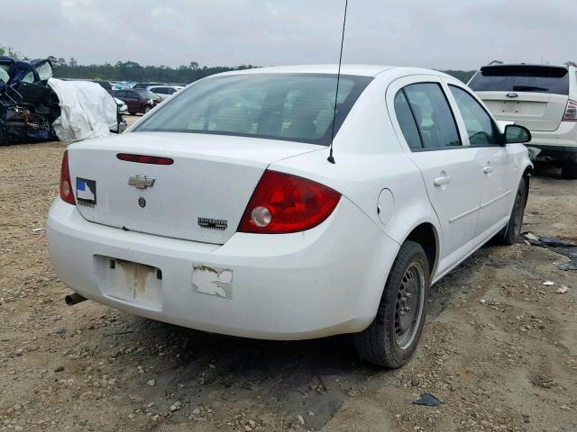 1G1AK52FX57523515 - 2005 CHEVROLET COBALT WHITE photo 4