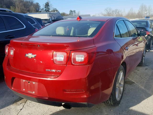 1G11H5SA2DF175930 - 2013 CHEVROLET MALIBU LTZ RED photo 4