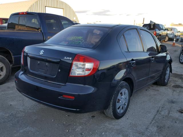 JS2YC412585104523 - 2008 SUZUKI SX4 BLACK photo 4