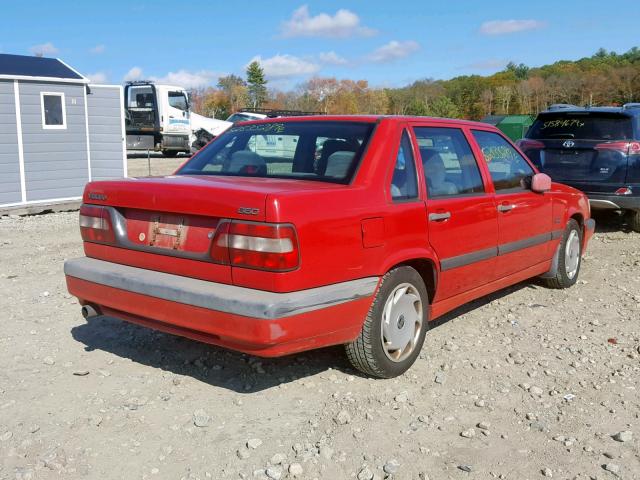 YV1LS551XS1243988 - 1995 VOLVO 850 BASE RED photo 4