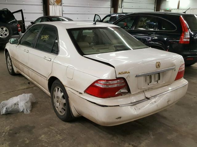 JH4KA96573C000625 - 2003 ACURA 3.5RL WHITE photo 3