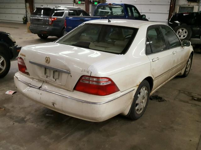 JH4KA96573C000625 - 2003 ACURA 3.5RL WHITE photo 4