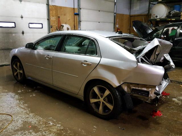1G1ZC5E09CF204360 - 2012 CHEVROLET MALIBU 1LT 银色 照片 3