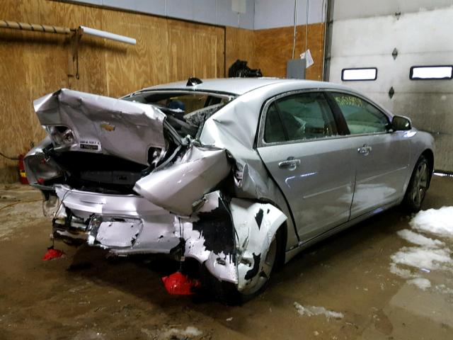 1G1ZC5E09CF204360 - 2012 CHEVROLET MALIBU 1LT 银色 照片 4