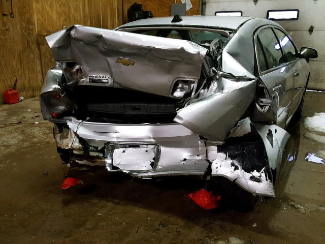 1G1ZC5E09CF204360 - 2012 CHEVROLET MALIBU 1LT 银色 照片 9