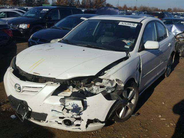 JM1BK323961403070 - 2006 MAZDA 3 S WHITE photo 2