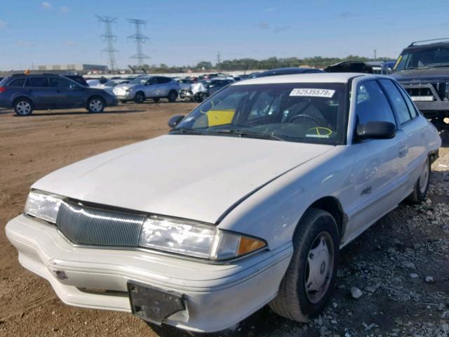 1G4NV54N7PC272091 - 1993 BUICK SKYLARK CU WHITE photo 2