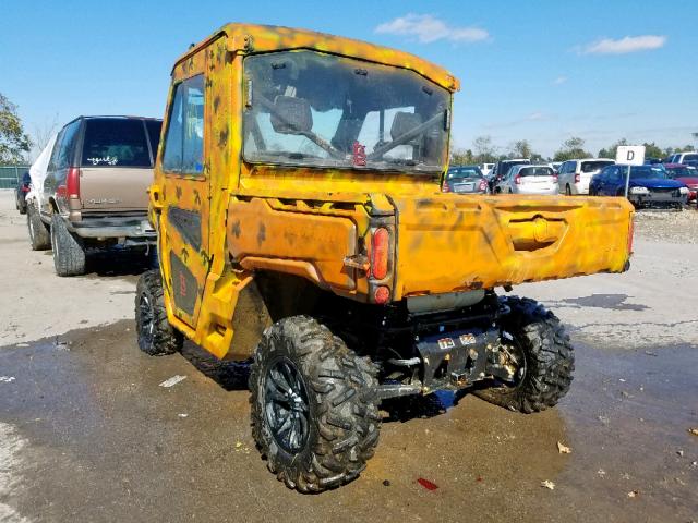 3JBUKAN44HK001009 - 2017 CAN-AM DEFENDER X ORANGE photo 3