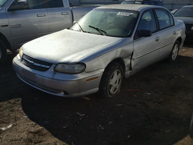 1G1ND52J72M513568 - 2002 CHEVROLET MALIBU SILVER photo 2