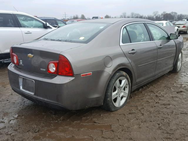 1G1ZA5E05AF317323 - 2010 CHEVROLET MALIBU LS 棕色 照片 4