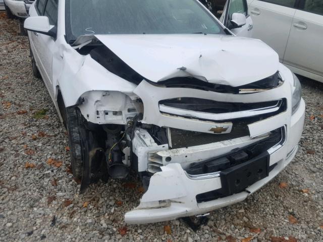1G1ZC5EUXCF311842 - 2012 CHEVROLET MALIBU 1LT WHITE photo 9