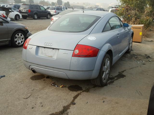 TRUUC28N3Y1051220 - 2000 AUDI TT QUATTRO GRAY photo 4