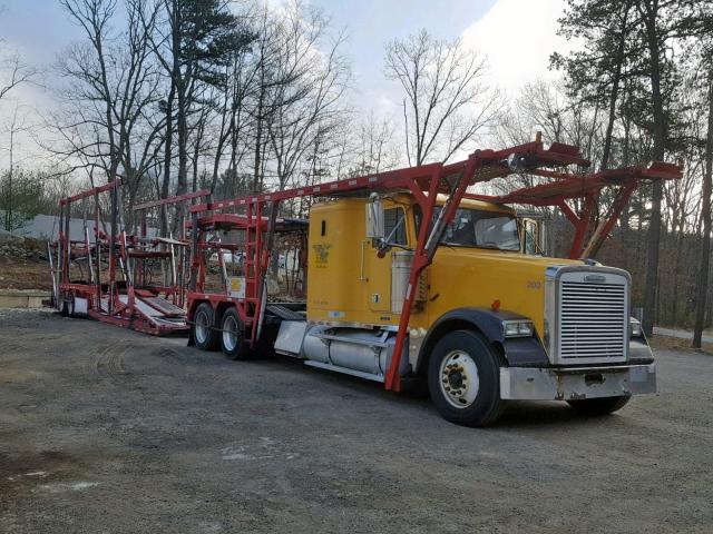 1FVHAHAV21LF80061 - 2001 FREIGHTLINER CONVENTION YELLOW photo 1