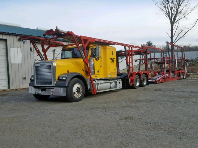 1FVHAHAV21LF80061 - 2001 FREIGHTLINER CONVENTION YELLOW photo 2