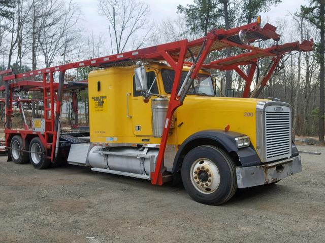 1FVHAHAV21LF80061 - 2001 FREIGHTLINER CONVENTION YELLOW photo 9