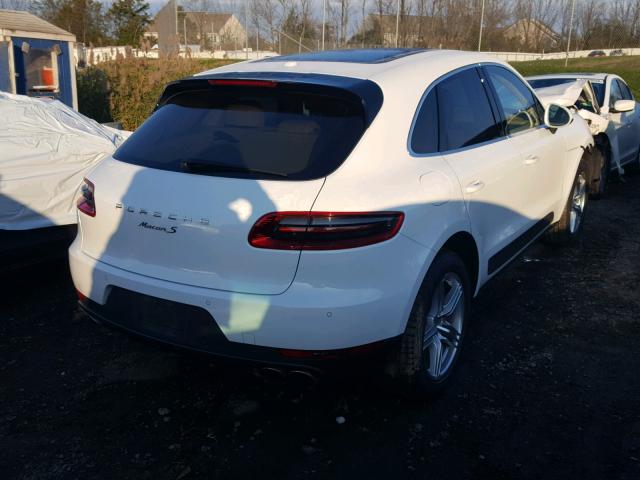 WP1AB2A56FLB43576 - 2015 PORSCHE MACAN S WHITE photo 4