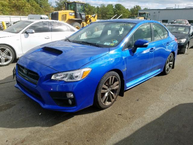 JF1VA1F65G9828724 - 2016 SUBARU WRX PREMIU BLUE photo 2