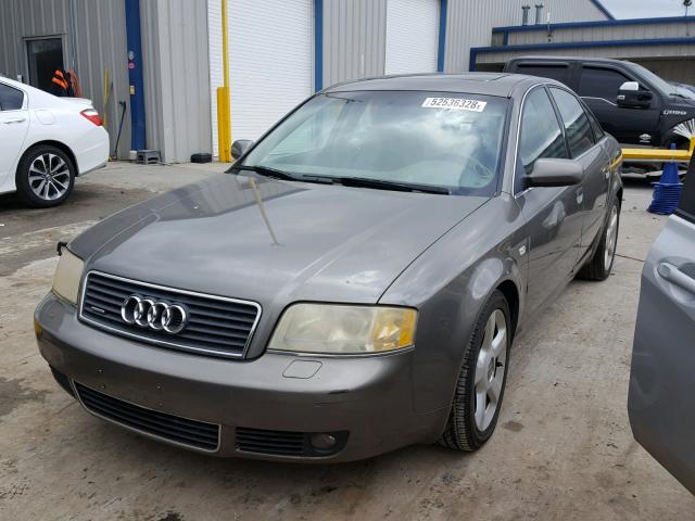 WAULD64B53N044936 - 2003 AUDI A6 2.7T QU BROWN photo 2