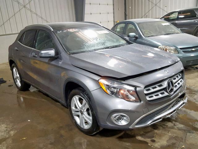 WDCTG4GB3JJ470620 - 2018 MERCEDES-BENZ GLA 250 4M GRAY photo 1