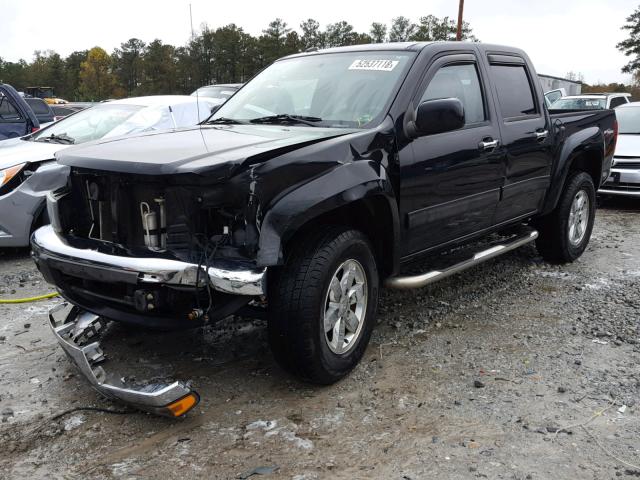 1GTJTCDE5A8134007 - 2010 GMC CANYON SLE BLACK photo 2