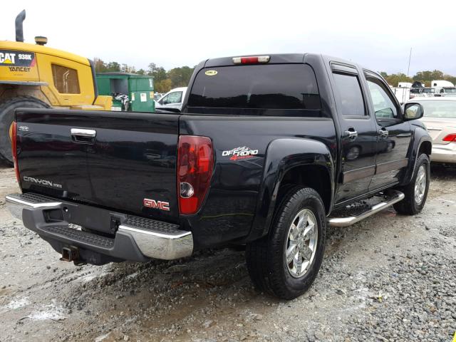 1GTJTCDE5A8134007 - 2010 GMC CANYON SLE BLACK photo 4