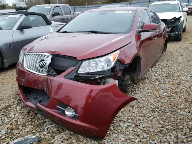 1G4GC5EG0AF122716 - 2010 BUICK LACROSSE C MAROON photo 9