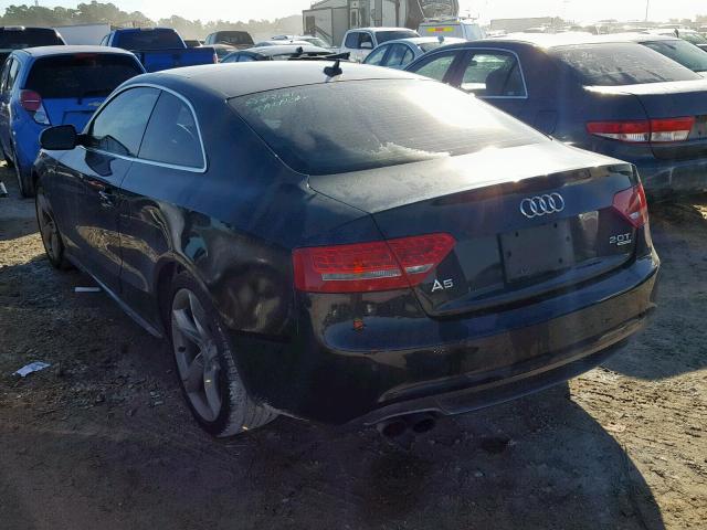 WAUWFAFR1BA044894 - 2011 AUDI A5 PRESTIG BLACK photo 3