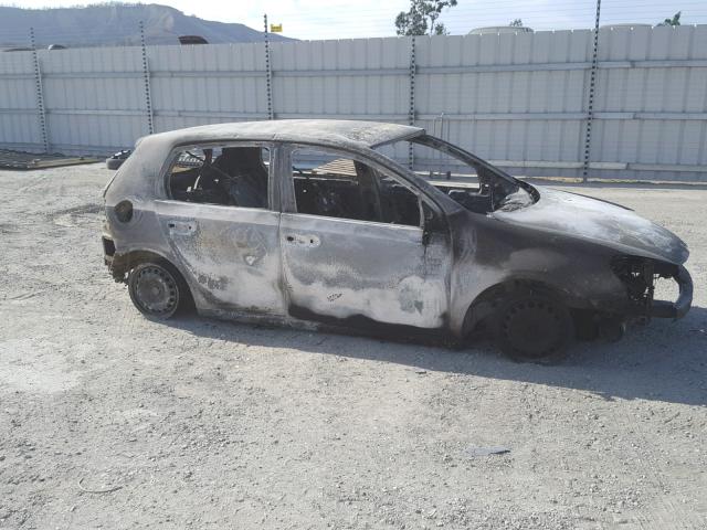 WVWDB7AJXCW267532 - 2012 VOLKSWAGEN GOLF 烧焦的 照片 10