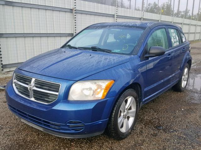 1B3CB4HA2AD597899 - 2010 DODGE CALIBER SX BLUE photo 2