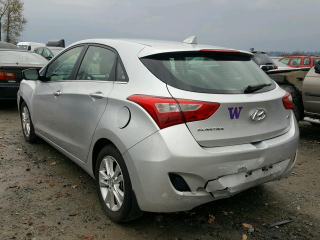 KMHD35LE1DU113401 - 2013 HYUNDAI ELANTRA GT SILVER photo 3