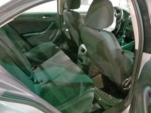 3VW1K7AJ0DM297169 - 2013 VOLKSWAGEN JETTA BASE 银色 照片 6