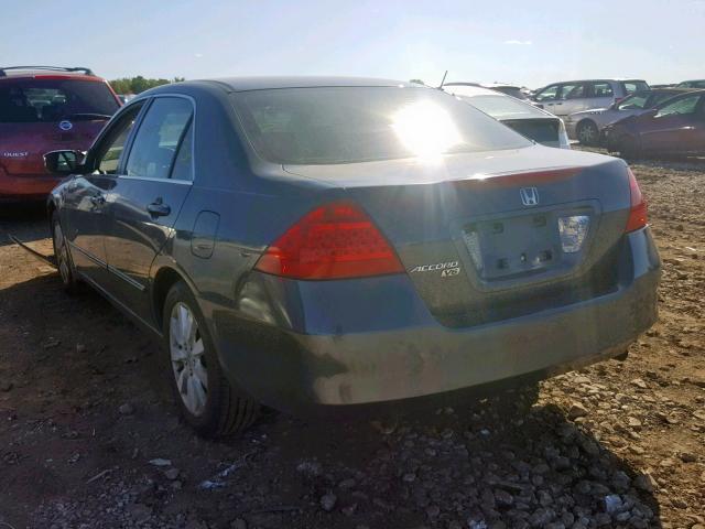 1HGCM66457A033502 - 2007 HONDA ACCORD SE GRAY photo 3