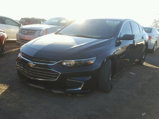 1G1ZB5ST7GF253838 - 2016 CHEVROLET MALIBU LS Қара фото 2