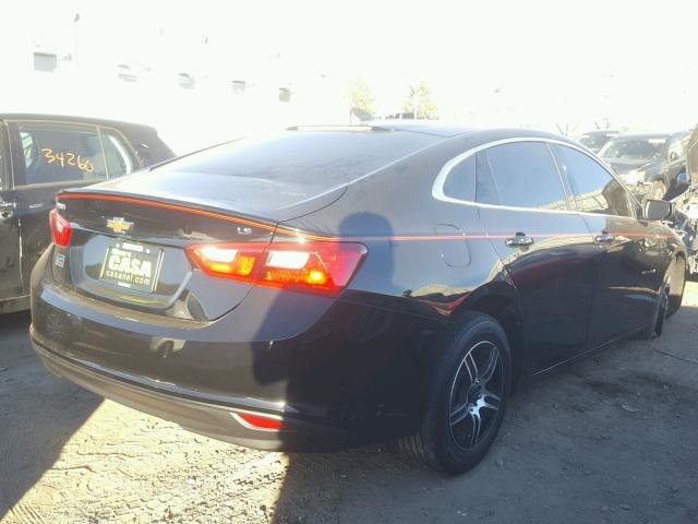 1G1ZB5ST7GF253838 - 2016 CHEVROLET MALIBU LS Қара фото 4