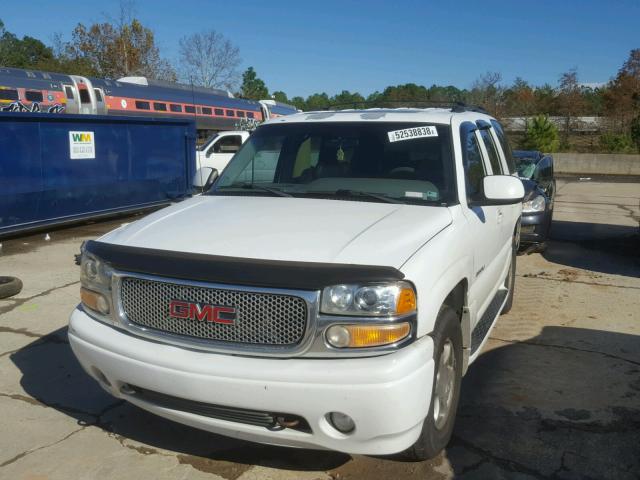 1GKEK63U21J213761 - 2001 GMC DENALI WHITE photo 2