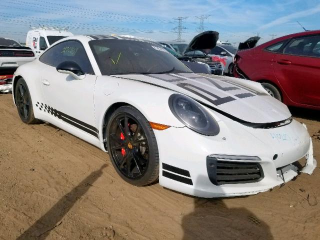 WP0AB2A98HS123066 - 2017 PORSCHE 911 CARRER WHITE photo 1